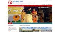 Desktop Screenshot of littleheartsschoolnparavur.com